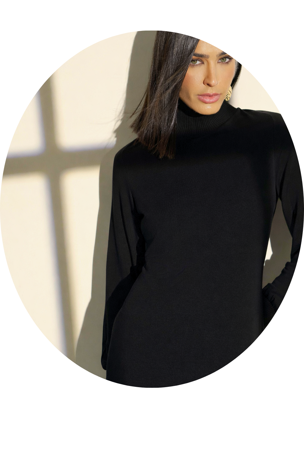 trocar a cor desse vestido e sapato para preto sem perder qualidade