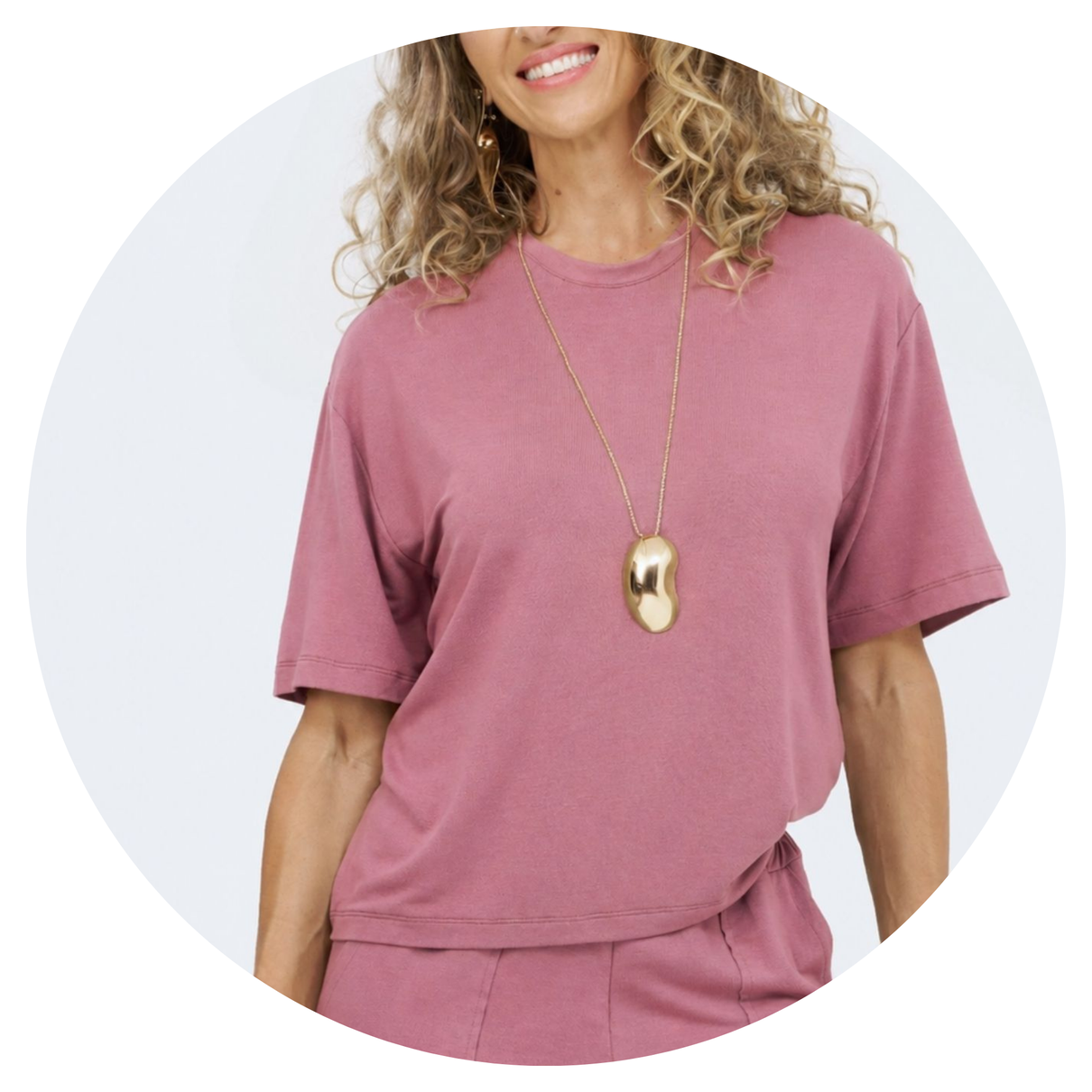 conjunto rosa bola